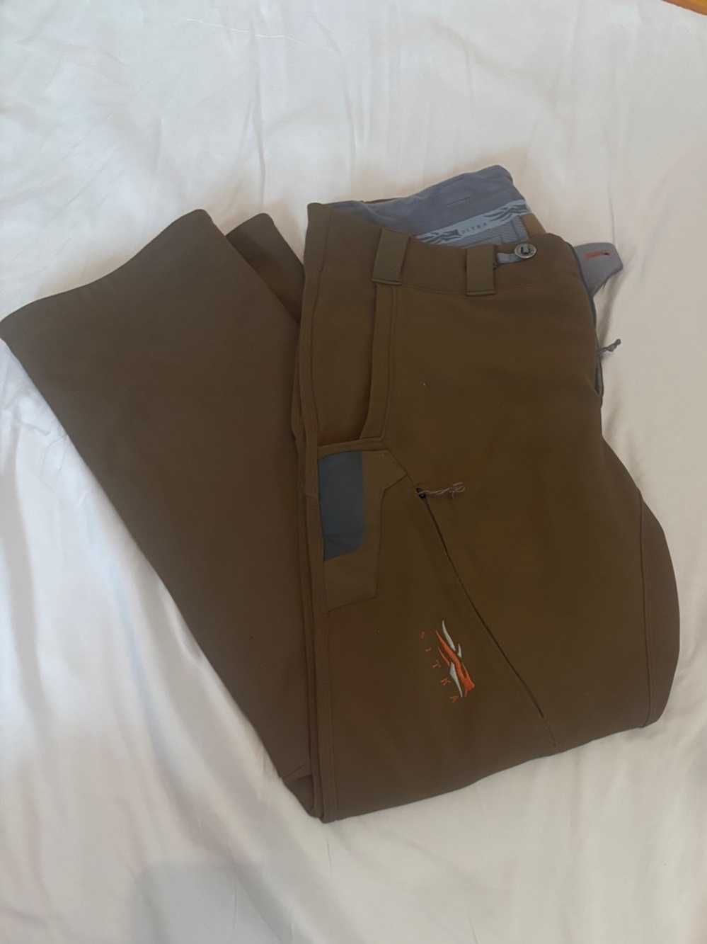 SITKA Gear Men's Dakota Pant - Mud Brown Solid - Size 34